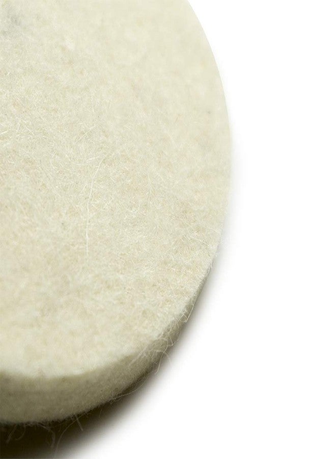 كاشطة القياس أقراص صنفرة Benchmark Abrasives مقاس 2 بوصة، مصنوعة من اللباد، سريعة التغيير، ووسادة تلميع صوفية للمثقاب وماكينة الطحن - أداة لتكييف السطح لإزالة النتوءات والتلميع وعجلة تلميع للمثقاب - عبوة من 10 قطع - Image 2