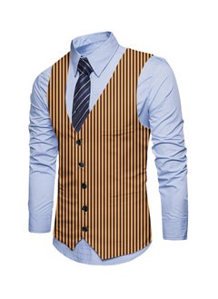 KUYING New Fashionable Personalized Printed Men's Suit Vest  - Image 1