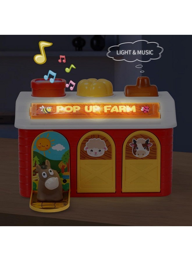 StaPaw 2 In 1 Pop Up Toy With Piano Function, Montessori Cause And Effect Toys For 1 Year Old Boy Girl, Early Learning Toys With Music & Light, Gifts For Infant Baby Toddler 6-9-12-18 Months - Image 4