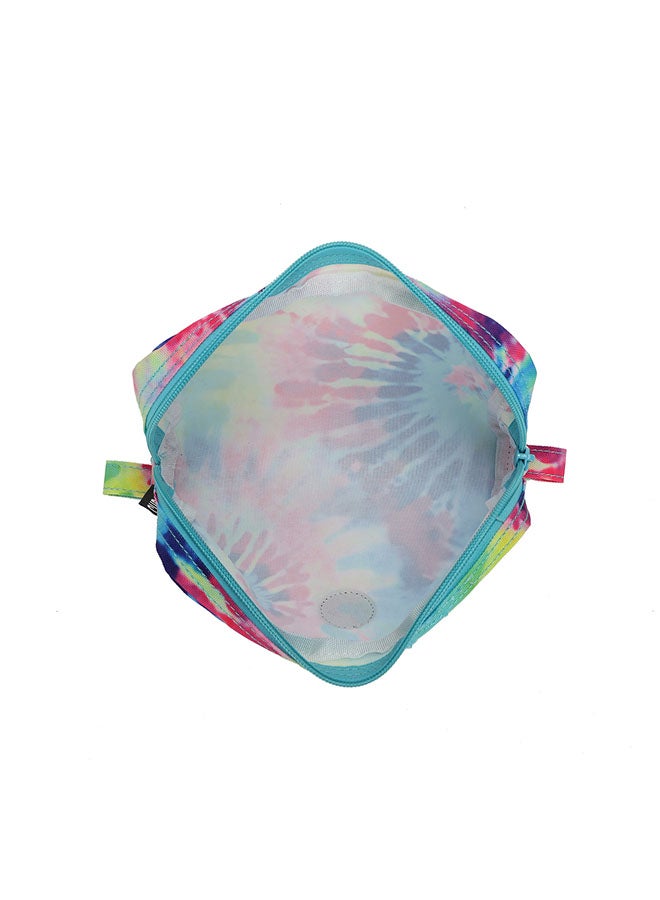 CUBS Tie Dyed Waterproof pencil case pouch with zip closure - Image 4