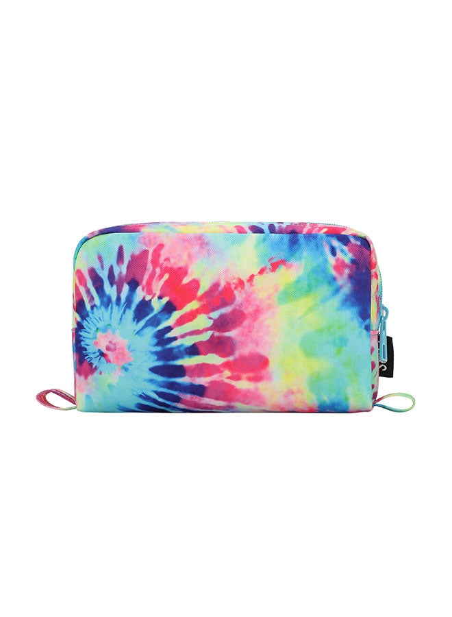 CUBS Tie Dyed Waterproof pencil case pouch with zip closure - Image 3
