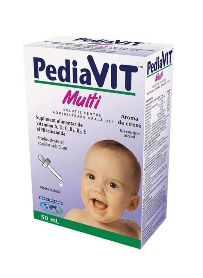PediaVit Pediavit Multi Vitamin Oral Solution 50ml 