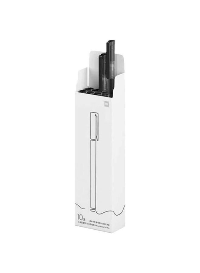 Xiaomi Mi High-Capacity Gel Pen, Pack of 10, Smooth Writing, Quick-Drying Ink, Comfortable Grip, Fine Tip Pens for School, Office and Everyday Use - Image 1