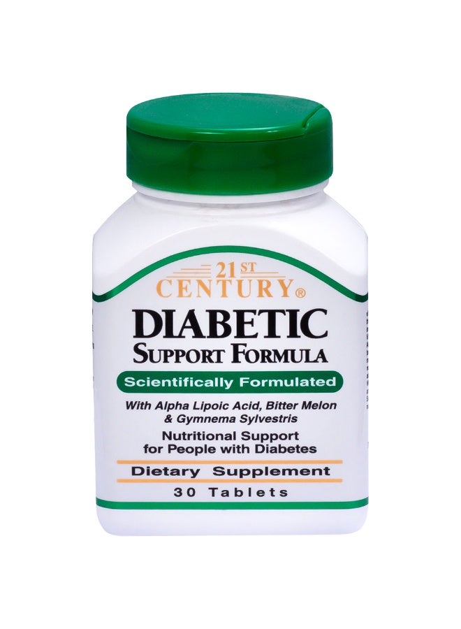 تركيبة دعم مرضى السكري من القرن الحادي والعشرين 30 قرص
