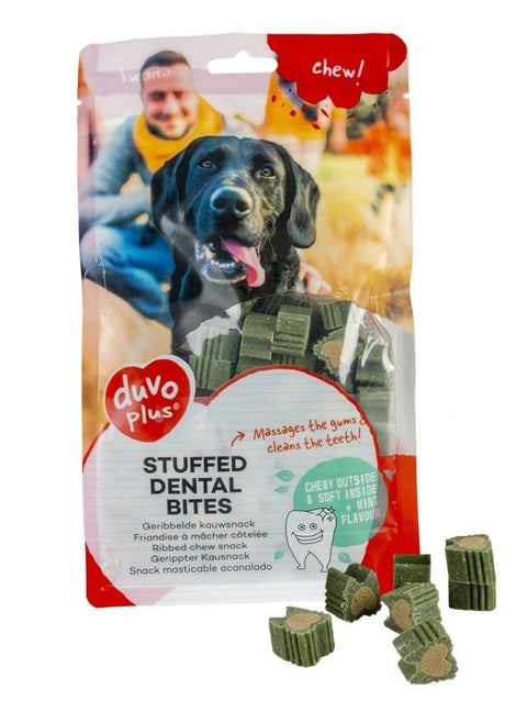 Chew! Stuffed Dental Bites 1cm - 140pcs 420g, Green
