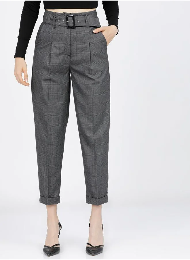 طوكيو توكيز High Rise Easy Wash Pleated Peg Trouser