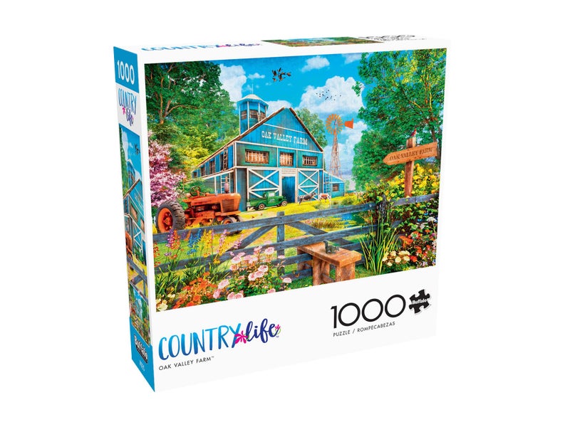 Buffalo Games - Dominic Davison - Oak Valley Farm - 1000 Piece Jigsaw Puzzle for Adults -Challenging Puzzle Perfect for Game Nights - Finished Size is 26.75 x 19.75 - Image 3