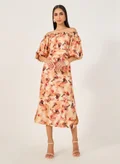 ستايلي peach floral