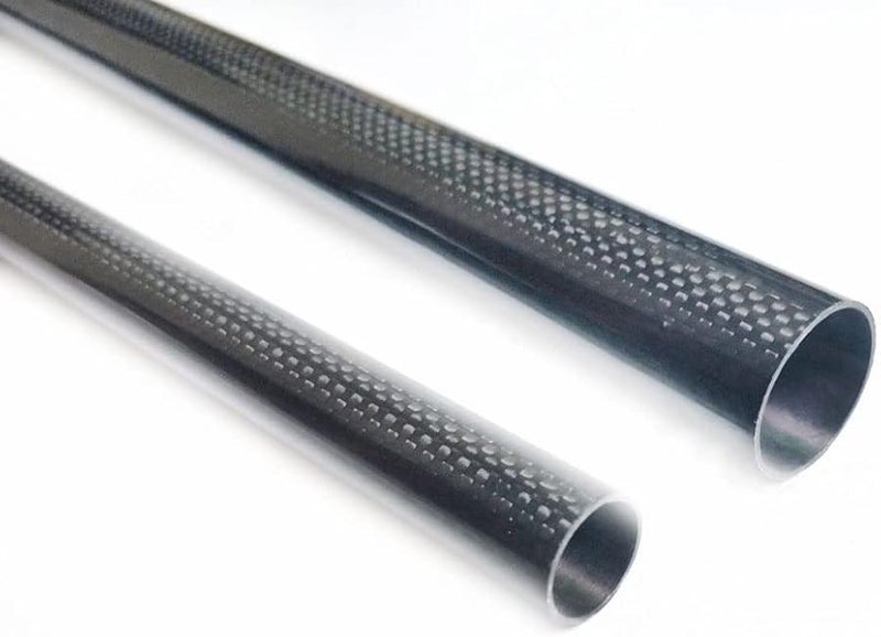 45 ملم × 43 ملم أنبوب ألياف الكربون بطول 500 ملم لطائرة نموذج التحكم عن بعد - Image 1