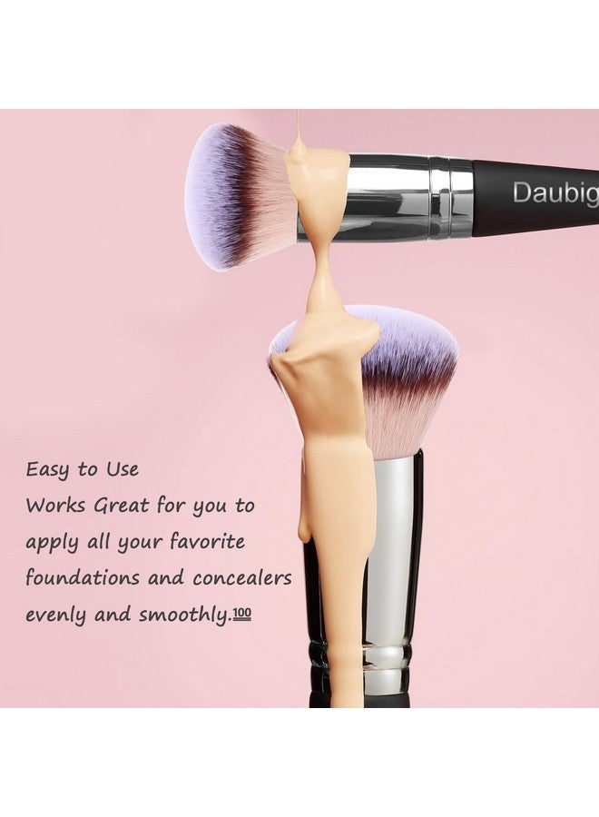 Daubigny Dualended Foundation Brush Concealer Brush Perfect For Any Look Premium Luxe Hair Rounded Taperd Flawless Brush Ideal For Liquid Cream Powderblendingconcealer - Image 3