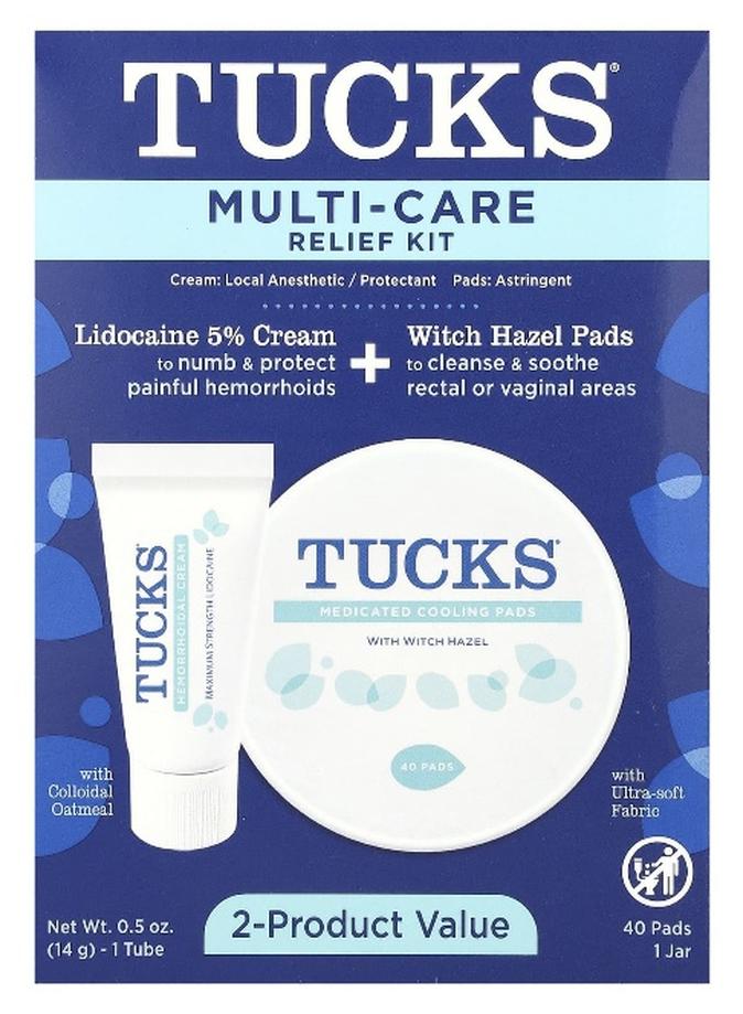 Tucks طقم تكس، طقم تخفيف متعدد الاستخدامات، 1 طقم - Image 1