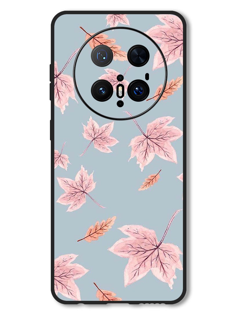 Theodor Case Compatible with Huawei Mate 70 Pro/ 70 Pro + Protection Shockproof Bumper Cover Autum Leaves - Image 1