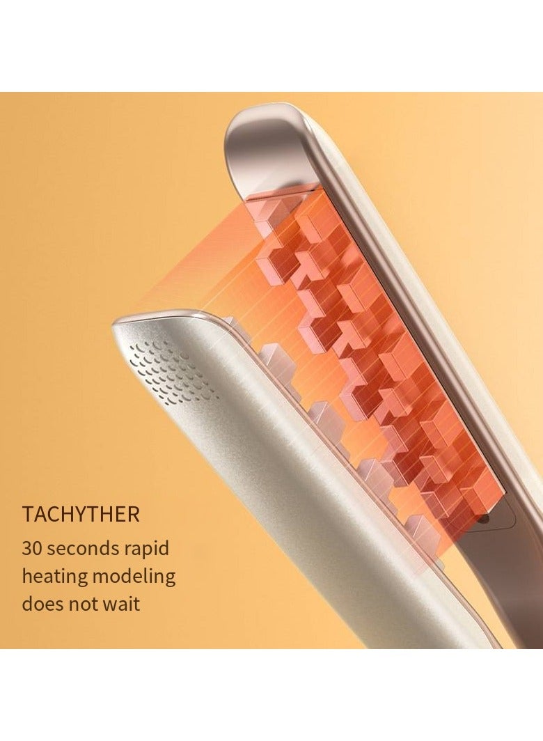 general 2-in-1 Ionic Hair Straightener & Curling Iron – Dual Styling with Ceramic Plates - Image 5