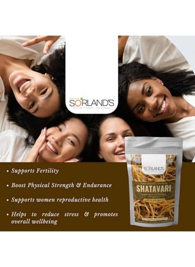 Sorland's Sorland Shatavari Root Powder - Supports Women's Health, Promotes Healthy Lactation - Support Women's Hormonal Health, General Rejuvenating Tonic - 100 Grams - Image 3