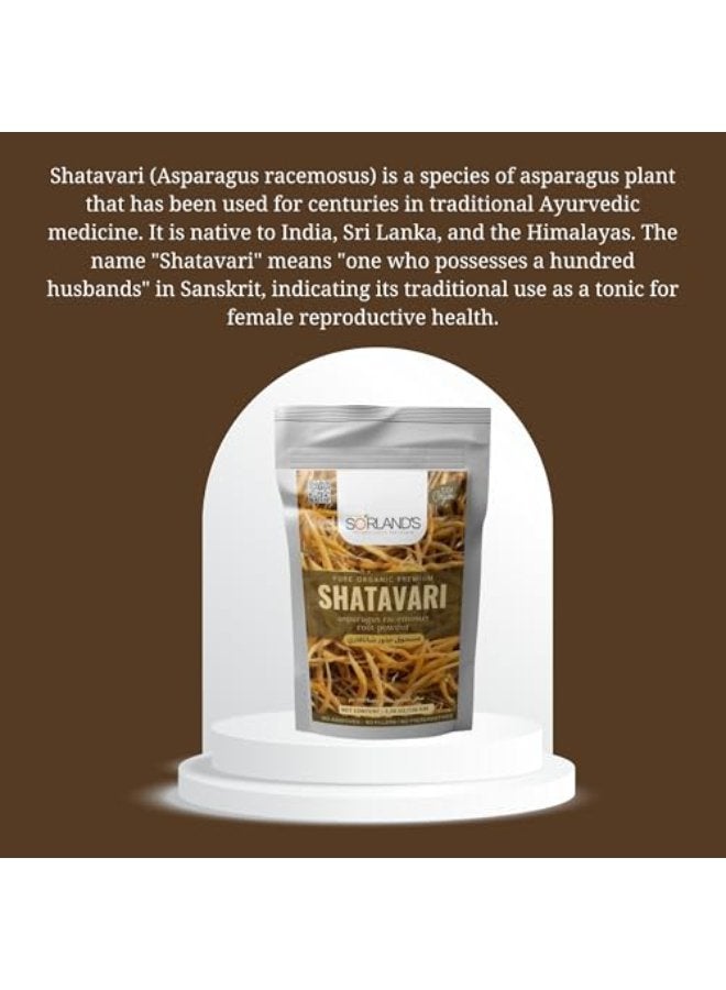 Sorland's Sorland Shatavari Root Powder - Supports Women's Health, Promotes Healthy Lactation - Support Women's Hormonal Health, General Rejuvenating Tonic - 100 Grams - Image 2