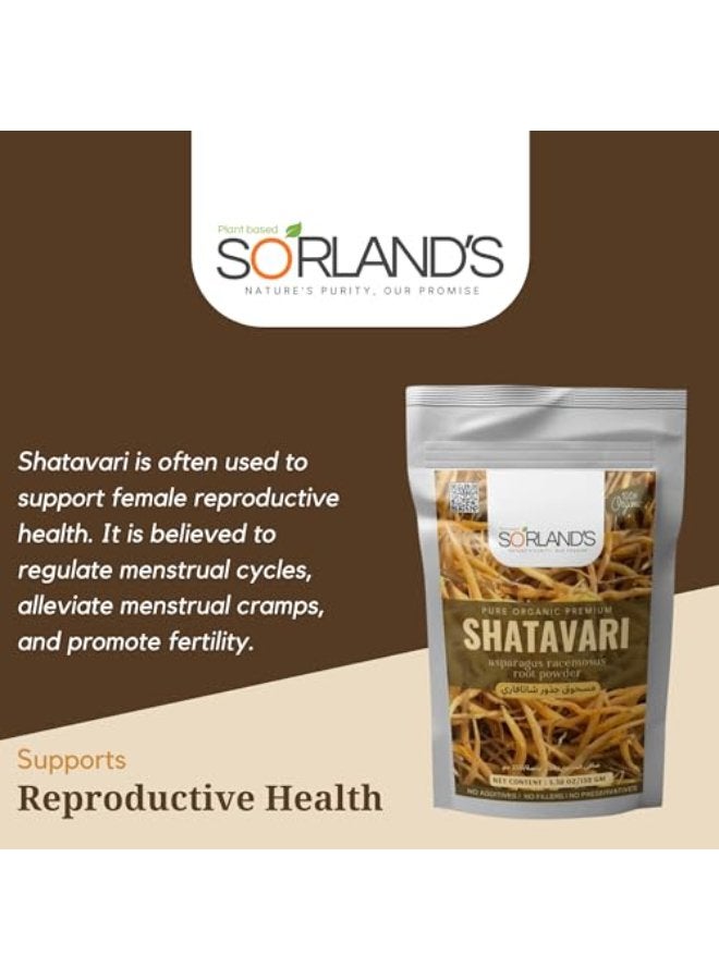 Sorland's Sorland Shatavari Root Powder - Supports Women's Health, Promotes Healthy Lactation - Support Women's Hormonal Health, General Rejuvenating Tonic - 100 Grams - Image 5