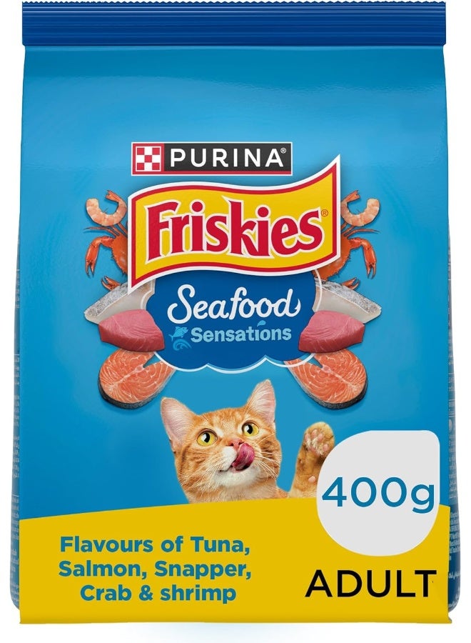Friskies فريسكيز نكهات المأكولات البحرية 400غ - Image 1