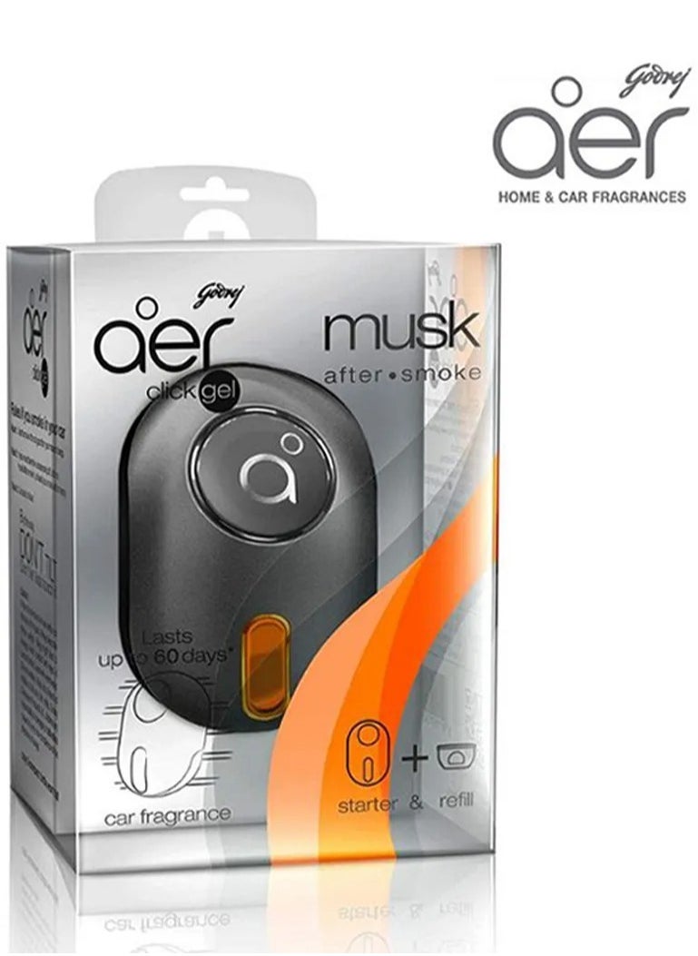Godrej Godrej Aer Click Car Air Freshener Musk - 10g  - Image 2