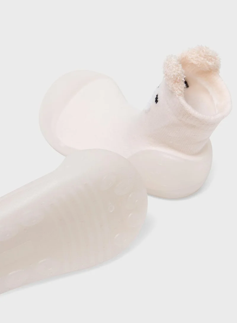 Zippy Infant Rubber Sole Socks