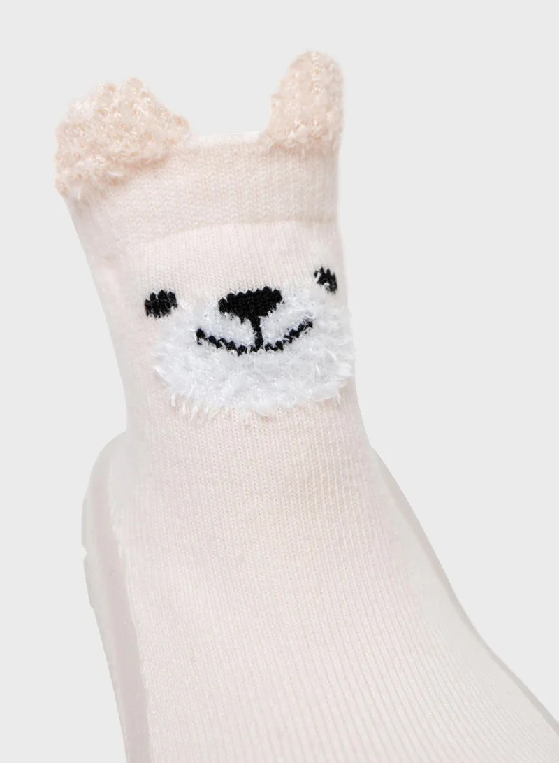 Zippy Infant Rubber Sole Socks