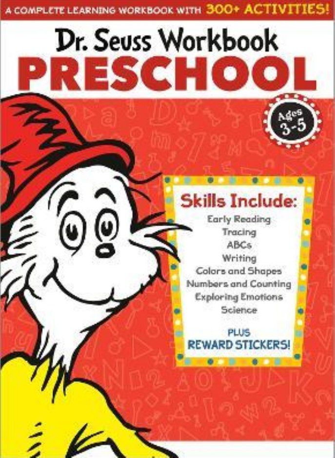DR SEUSS WORKBK PRESCHOOL