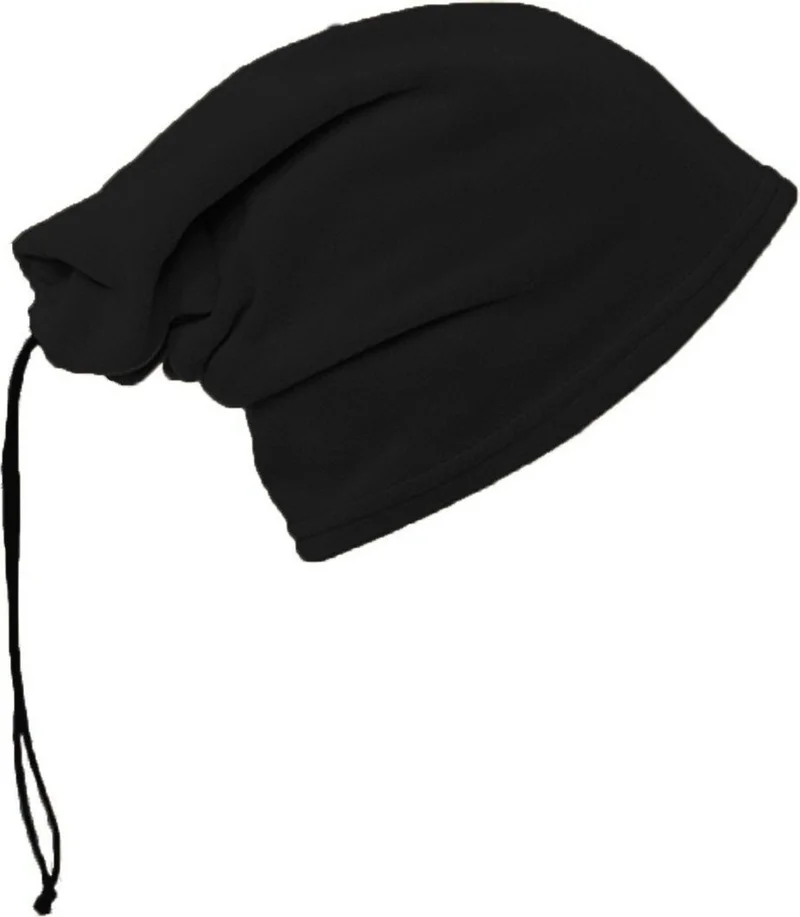هيبسين راكيب Rival of All Women's Men's Fleece Neck Collar Winter Drawstring Beanie Thermal Warm Unisex