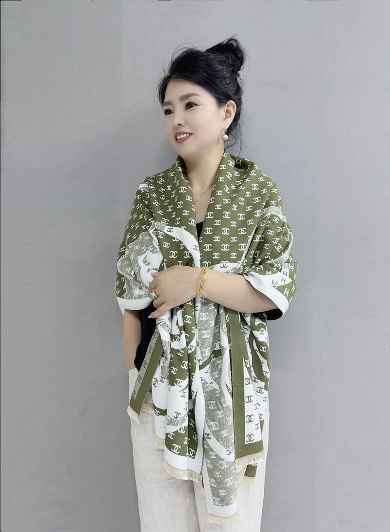 مدينة وشاح الباشمينا الكشمير النسائي – وشاح فاخر للارتداء اليومي