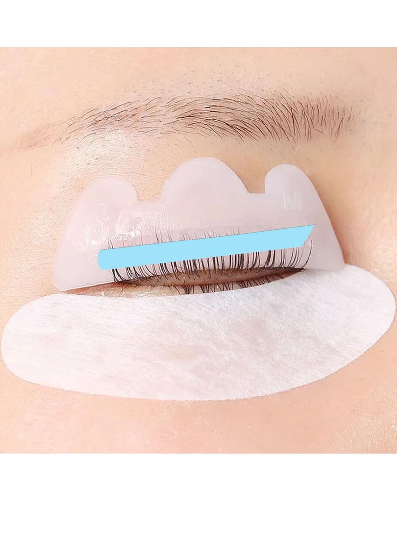 SYOSI 24 Pcs Lash Lift Ribbon Kit - Eyelash Tapes Makeup Beauty Tool for Eyelashes Lifting Silicone Lash Lift Pads Lash Lift Tool Create Beautifully Curled Lashes with Silicone Pads 4 Colors  - Image 3