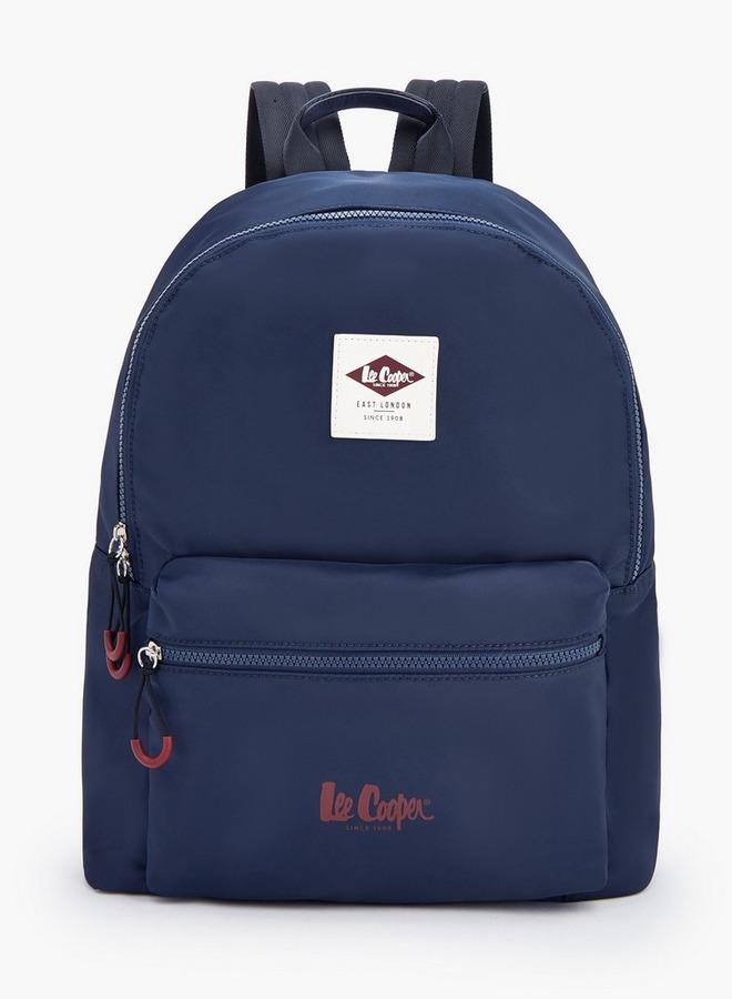 Lee Cooper Solid School Backpack With Adjustable Shoulder Straps - 33x16x42 CM - Image 1