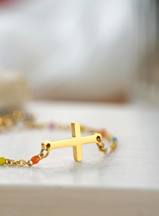 Tarsus 18th Birthday Gifts for Girls 18th Happy Birthday Decorations Unique Cool 18 Year Old Girl Gifts Cross Bracelet - Image 2