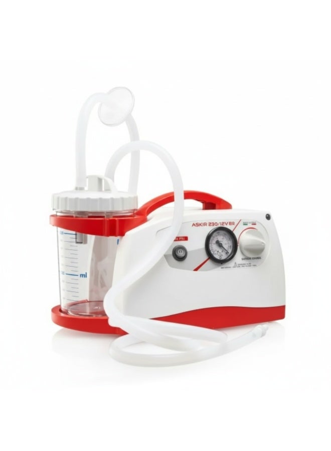 كا-مي لأن صحة أهلك ما لها بديل، جهاز شفط بلغم ASKIR 230 كهرباء وبطارية، مناسب للرعاية المنزلية والعيادات، جودة موثوقة وأداء ثابت، اطلبه اليوم - Image 1