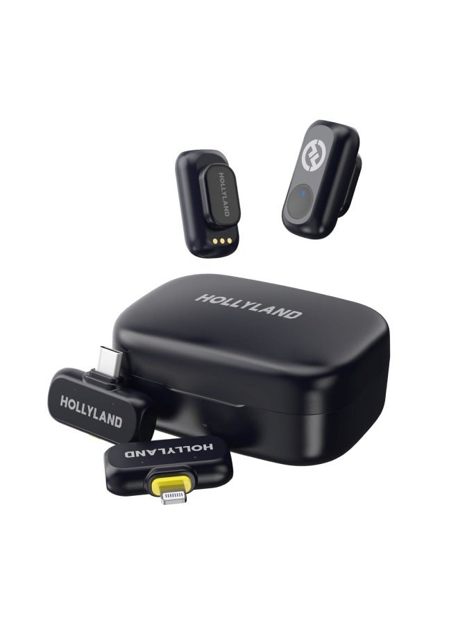 مجموعة ميكروفون لافالير لاسلكي Lark A1 (إصدار Lightning) و(إصدار USB-C)
