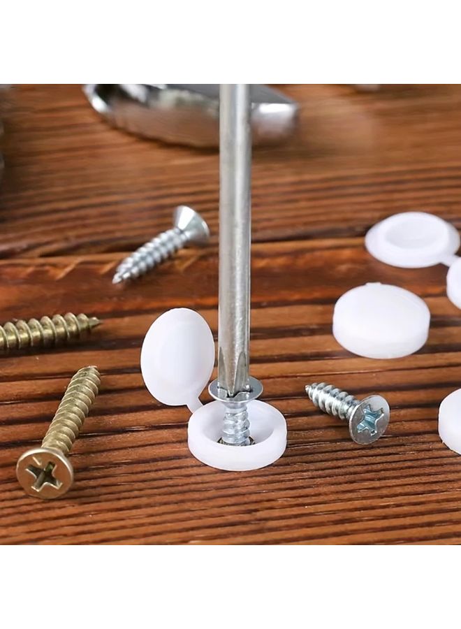 50pcs Coffee Screw Caps Heavy Duty Protection for Furniture Machinery Automotive - Image 5