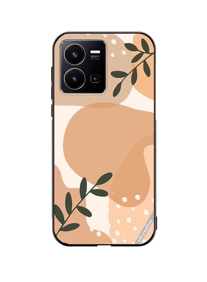 Protective Case Cover For Vivo Y35 Layered In Multicolor Design