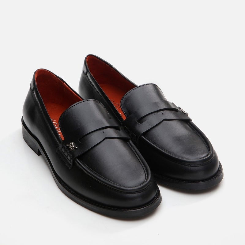 Hotiç 01AYH291710A100 GENUINE Leather Black Women's Loafer  - Image 2