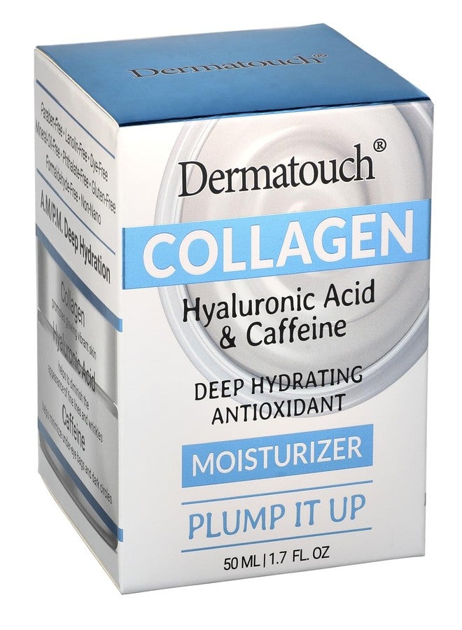 DERMATOUCH Collagen Hyaluronic Acid & Caffeine Moisturizer, 1.75 fl oz - Image 2