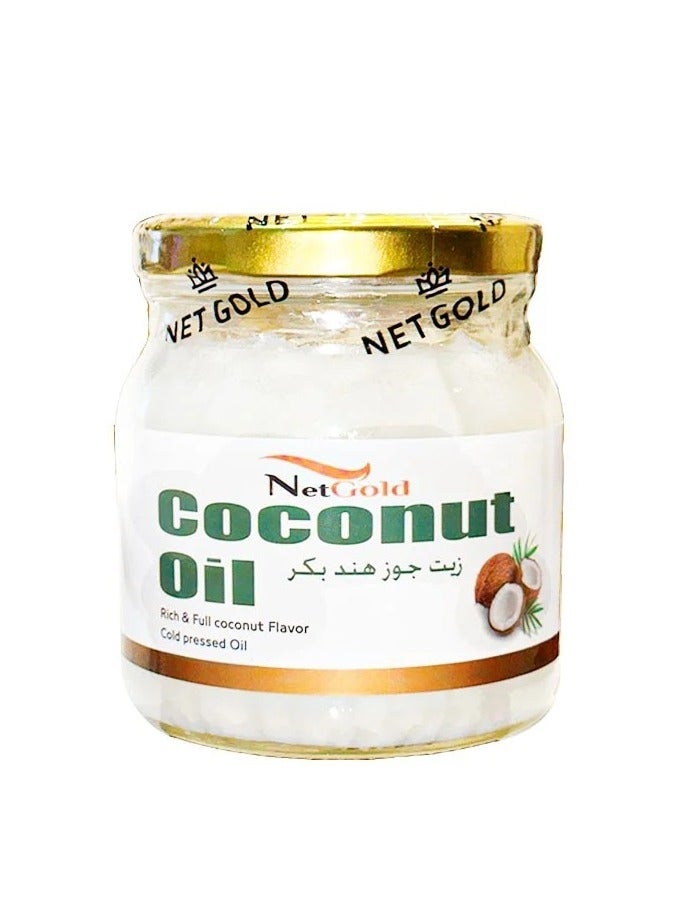 Netgold Organic Virgin Coconut Oil for Moisturizing the Skin 500ml - Image 1