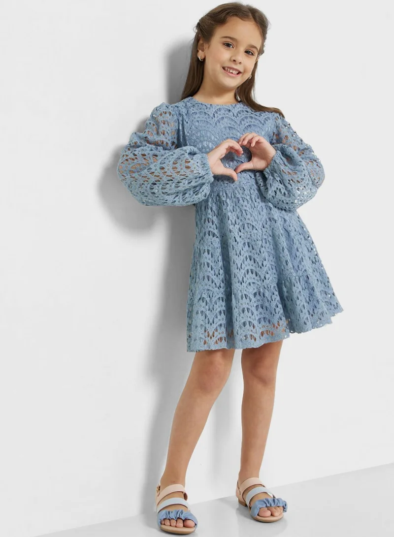 Bardot Junior Kids Ella Lace Dress