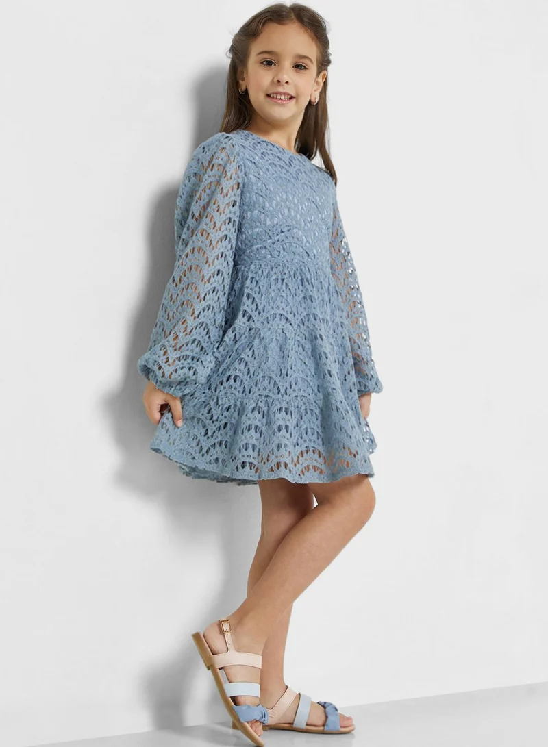 Bardot Junior Kids Ella Lace Dress