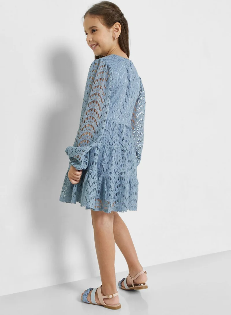 Bardot Junior Kids Ella Lace Dress
