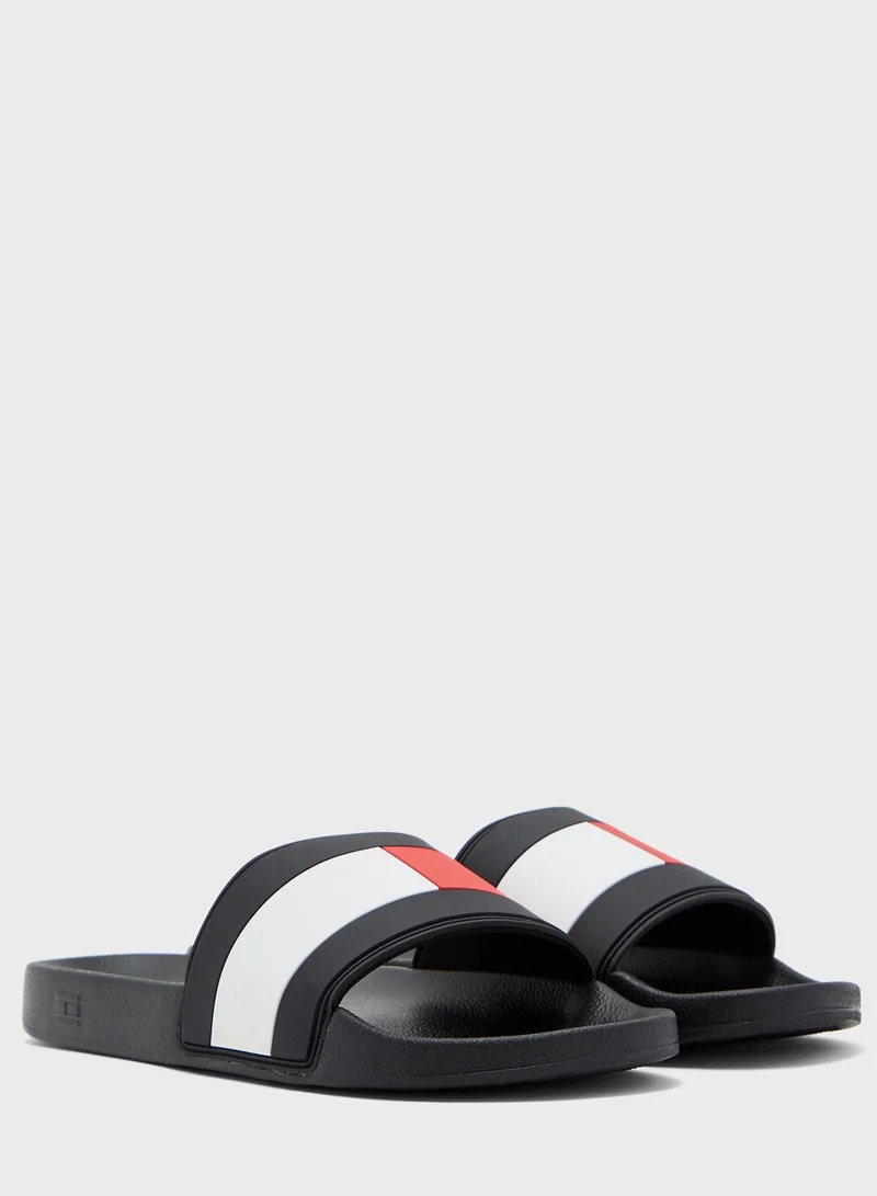 TOMMY HILFIGER Essential Flag Pool Slides