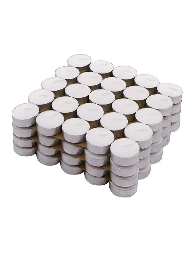 LTYNE Tealight Candle for Diwali Home Lighting Décor Tealights Lot of 50 Pieces (White)