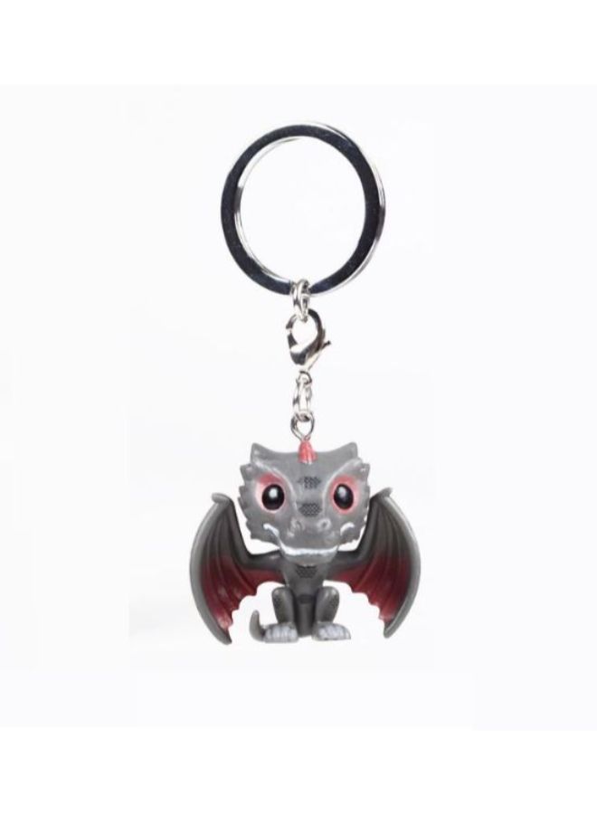 NIBEMINENT Game of Thrones Dragon Bobblehead keychain  - Image 2