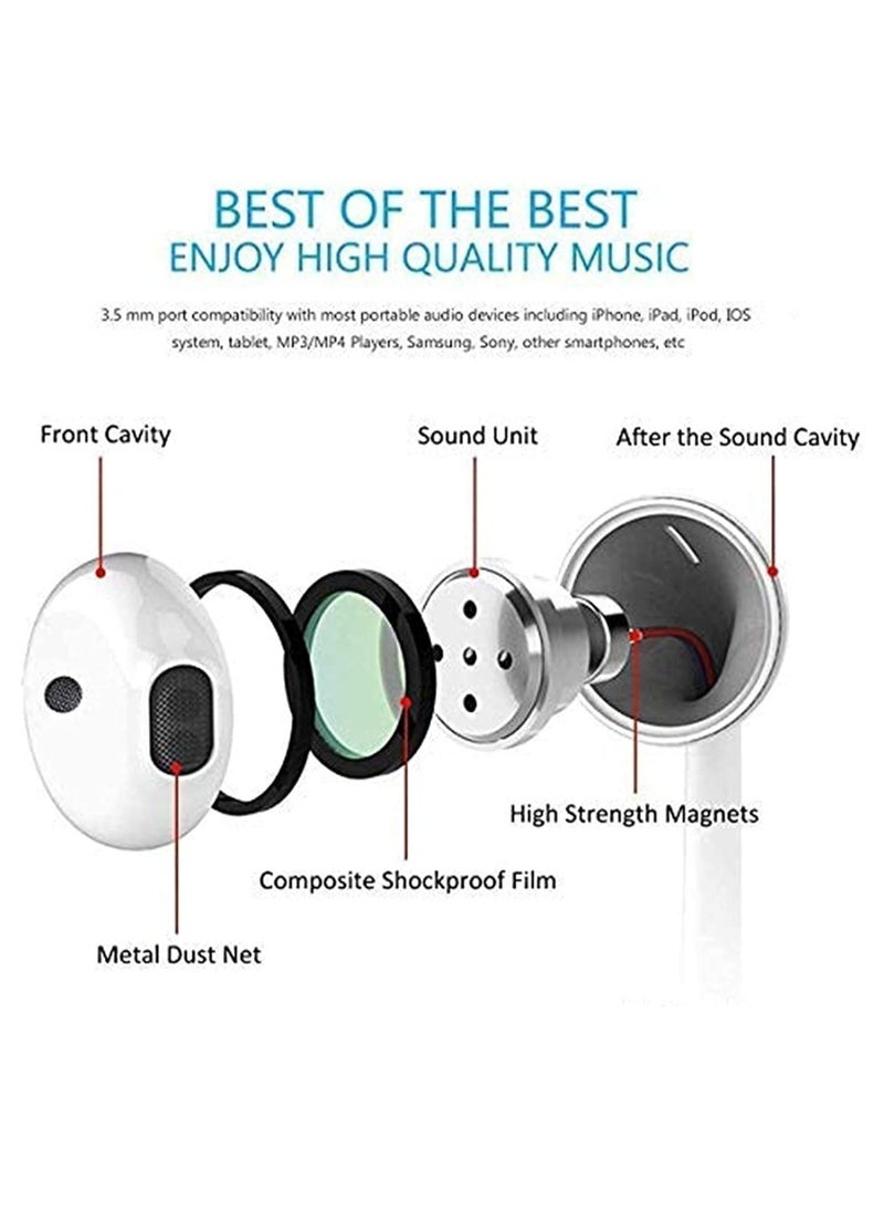 ELTRAZONE - for iPhone Earphones Wired Headphones Built-in Mic&Volume Control & Noise Cancellation In-Ear Earphones Earbuds Compatible for iPhone 11/12/13 Pro/XS Max/8/8plus 7/7plus Support for all iOS - Image 1