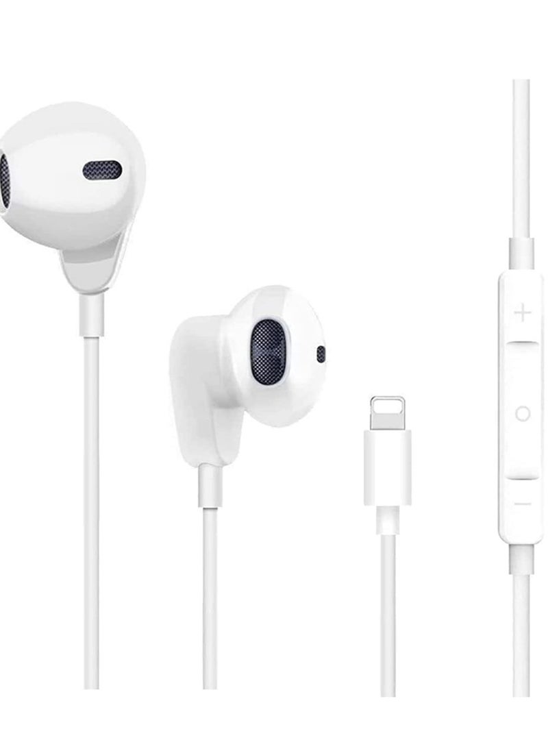 ELTRAZONE - for iPhone Earphones Wired Headphones Built-in Mic&Volume Control & Noise Cancellation In-Ear Earphones Earbuds Compatible for iPhone 11/12/13 Pro/XS Max/8/8plus 7/7plus Support for all iOS - Image 1