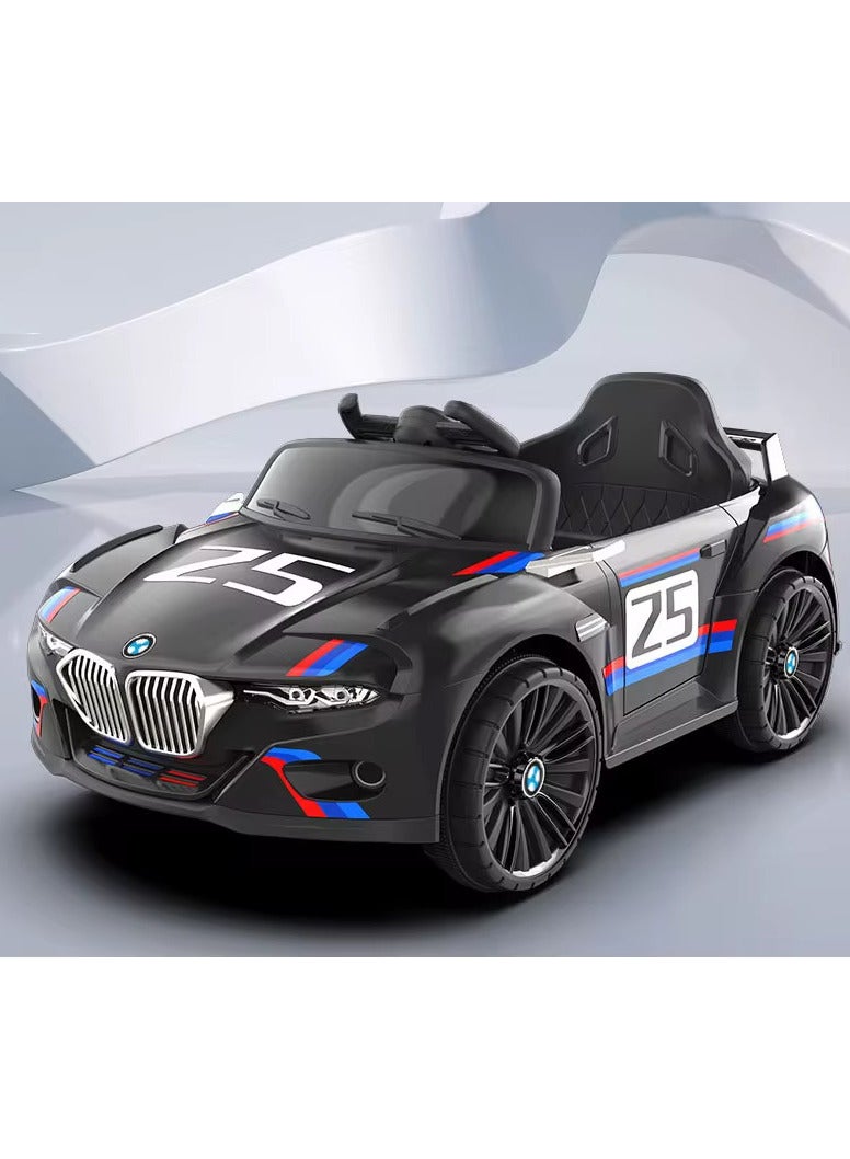 DEHKAH Electric Car For Children With A Sporty Design, Remote Control, Gas Pedals, Music And Lights  - Image 1