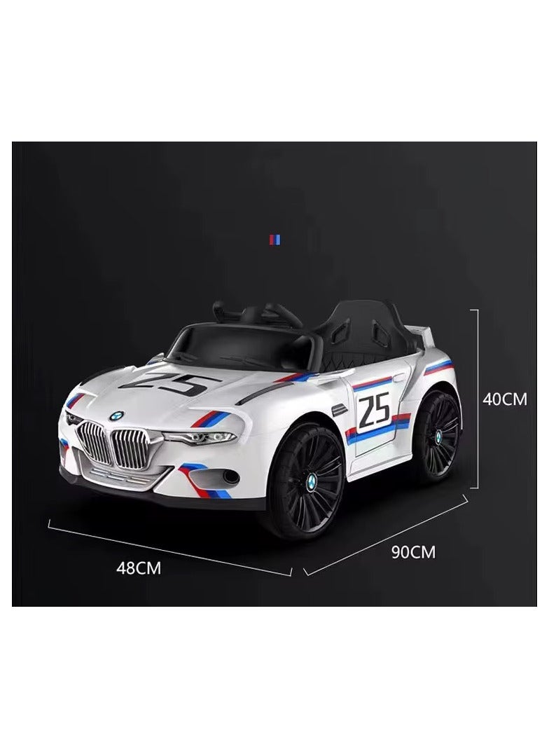 DEHKAH Electric Car For Children With A Sporty Design, Remote Control, Gas Pedals, Music And Lights  - Image 5