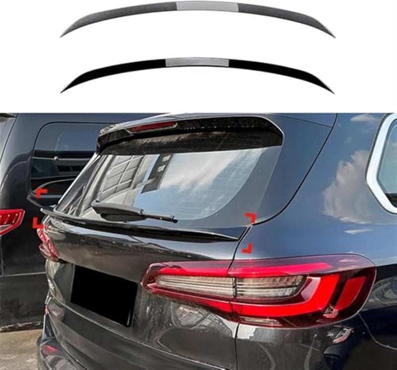 Yurefax Glossy Black Rear Trunk Spoiler for X5 G05 - Image 4