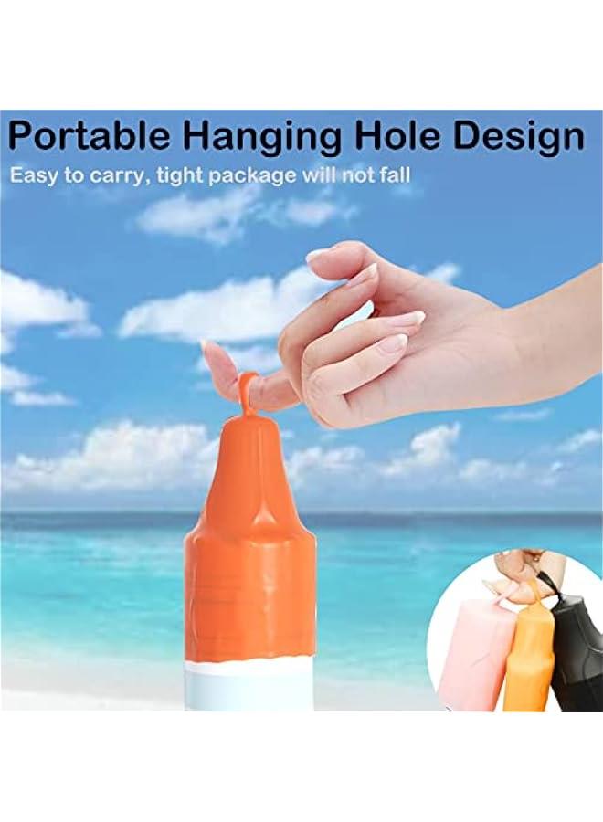 BWSJ LeakProof Elastic Sleeve Covers for Travel Bottles Toiletry Skin Accessory - Image 3