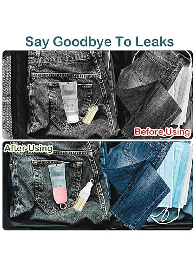 BWSJ LeakProof Elastic Sleeve Covers for Travel Bottles Toiletry Skin Accessory - Image 5